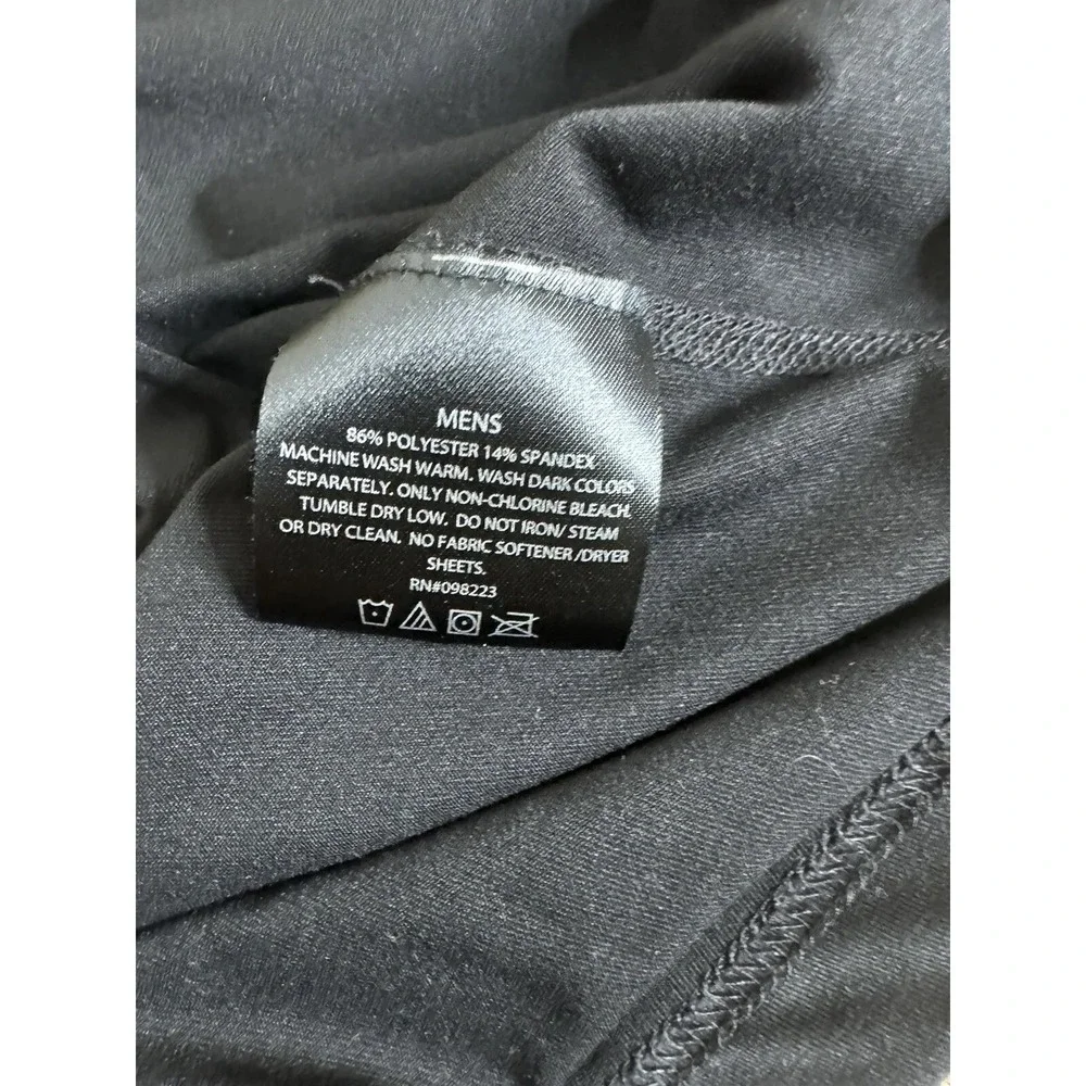 Magellan Outdoors Men's Large Black Lightweight Long Sleeve 1/4 Zip